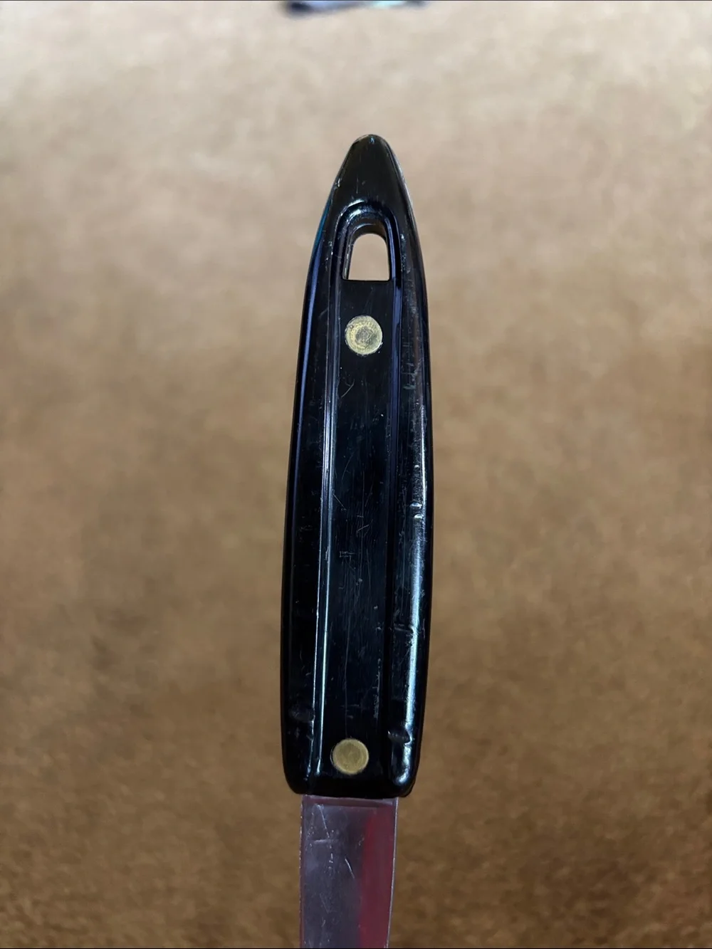 Vintage USA Slotted Spoon.